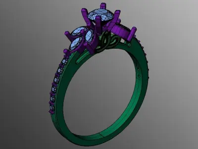 Ring n 62 3D print model