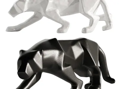 Decorative Abstract Sculpture 03 3D model 3D model