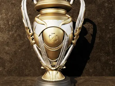 Exquisite Trophy 3D model