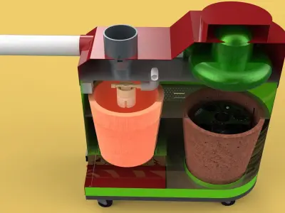 MIST HUMIDIFIER AIR FOG AGRICULTURAL FARM COOLING SYSTEM 3D model