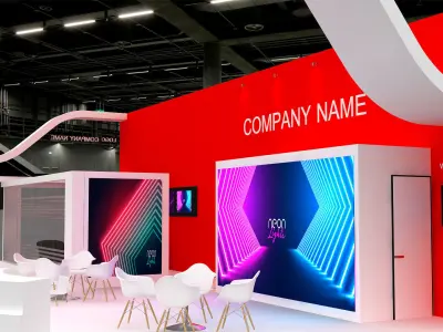 Exhibition 3D model 6
