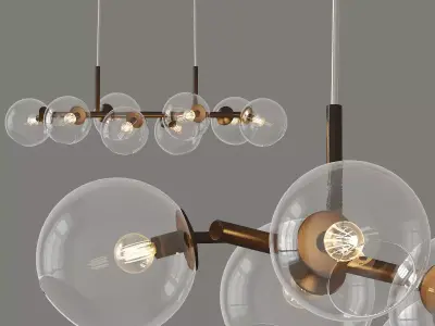 Staggered Glass 3D model