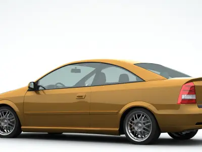 Astra G Coupe Bertone 3D model