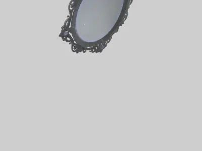 Magic Mirror model Low-poly 3D model