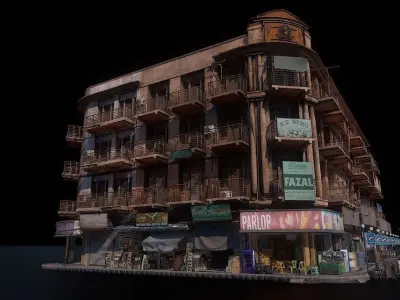 BURNSROAD CAFE  3D model