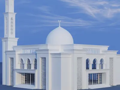 Mosque-New 3D model