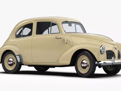 Toyopet SA 1947 -1952 3D model