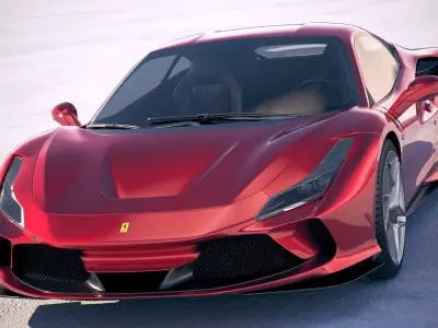 Ferrari F8 Tributo 2020 3D model
