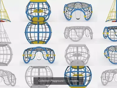 Collection Playground 1 3D Model Pack