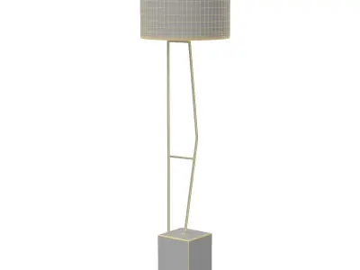 Angelov Floor Lamp 3D model