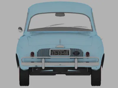 GORDINI III-1966 Primavera Blue 3D model