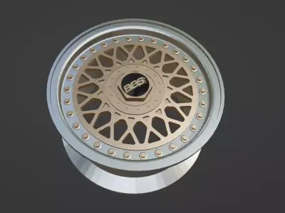 BBS RM 7x15 8x15 Wheel Alufelge 3D print model