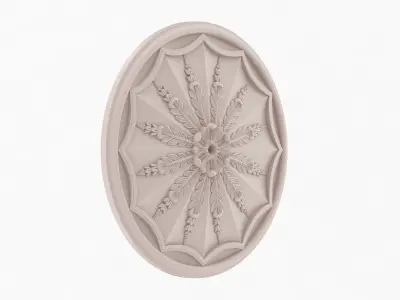 Classic Ceiling Medallion 59 3D model