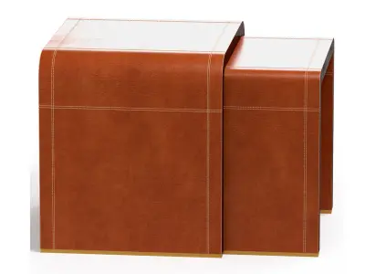 Ralph Lauren Dalton Nesting End Tables 3D model