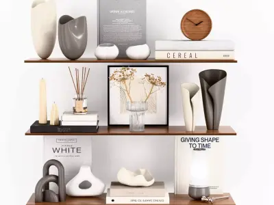 Decorative Set 3D model 33