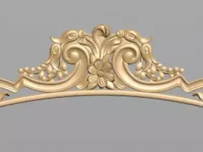 Carved Decor 3D model