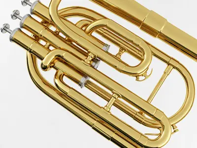 Alto Horn 3D model