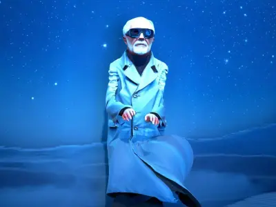 Futuristic Scientist Coat model pack Low-poly 3D model