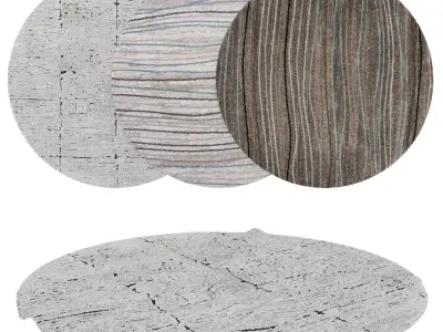 Rugs No 1017 Low-poly 3D model