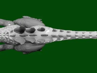 Godzilla Animated sires action figure 3D model