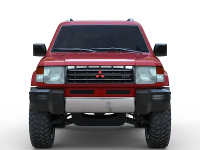 Mitsubishi Pajero 2008 3D model