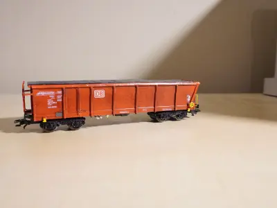 Pre supported H0 1-87 scale Tamns 895 freight car 3D print model