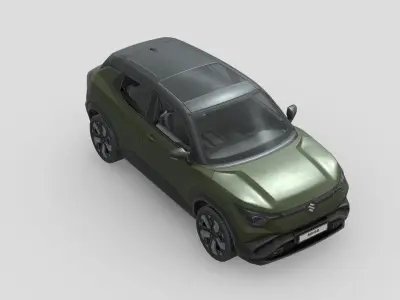 Suzuki E-Vitara 2025 Low-poly 3D model