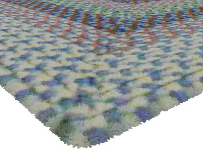 Rug Set 1535 3D model