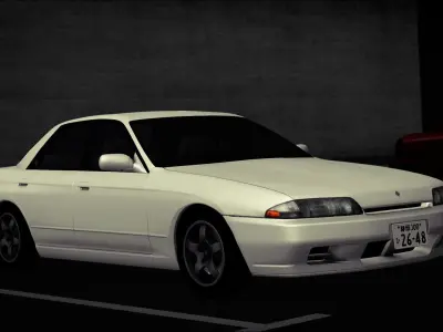 Nissan Skyline HCR32 3D model