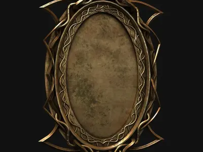 picture frame 3D model