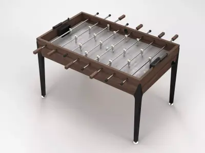 Foosball Table Football 3D model