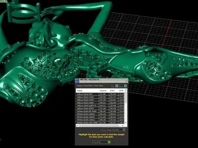 Angelic Figurine necklace - tennis 3D print model