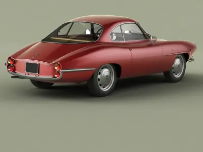 Alfa Romeo Giulietta Sprint Speciale 3D model