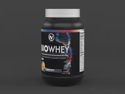Protein Powder 3D model 126