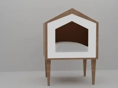 Cat house  3D model