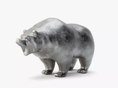 Bear Statuette 3D model