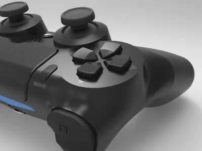 DUALSHOCK 4 FOR PLAYSTATION 3D model