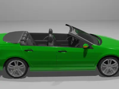 Cabriolet Car 3D model