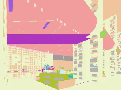  rear book bar 3D model