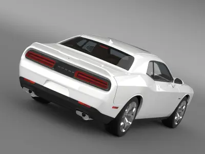 Dodge Challenger RT LC 2015 3D model