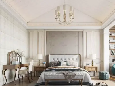  Bedroom interior 101 3D model