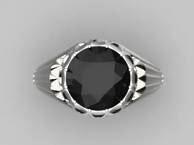 man ring mr0098 3D print model