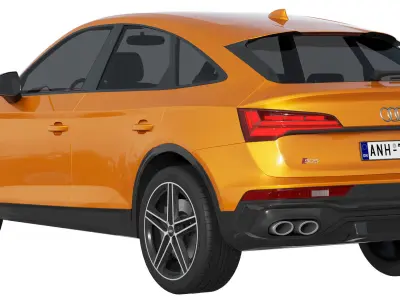Audi SQ5 sportback 3D model