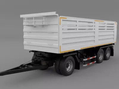 Trailer Dump Only 3D model
