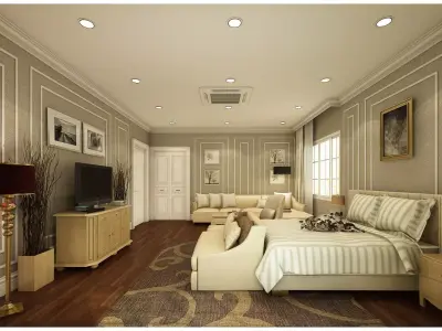 bedroom 12 3D model