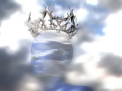 Crown  3D model stl format file 3D print model