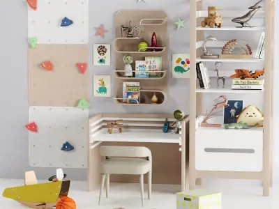 Children Room Set 6 3D model