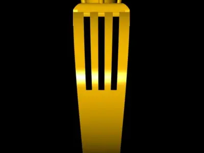 Gents Diamond Ring - 0032 3D print model