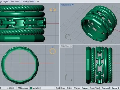 david yurman ring 3D print model
