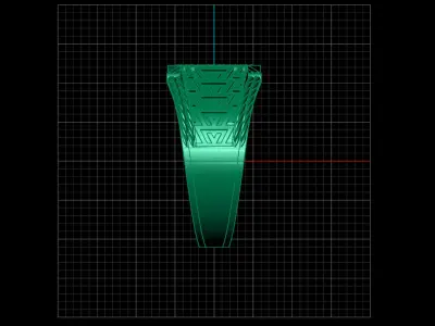 Print Ready STL 3DM  Gents Rings Diamond Men Ring  3D print model 156